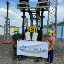 Indonesia installs its first mixed overhead/underground line protection system